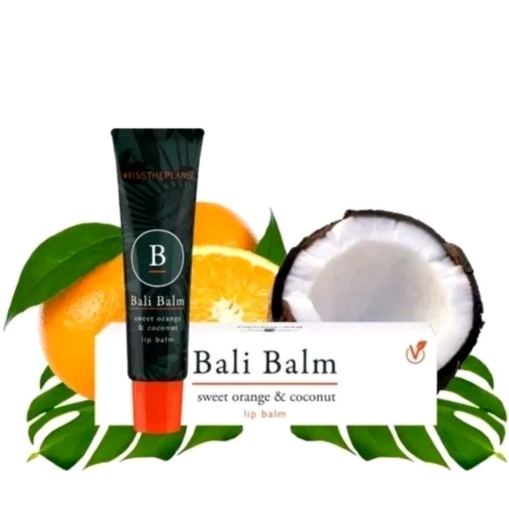 BALI BALM Sweet Orange and coconut lip balm